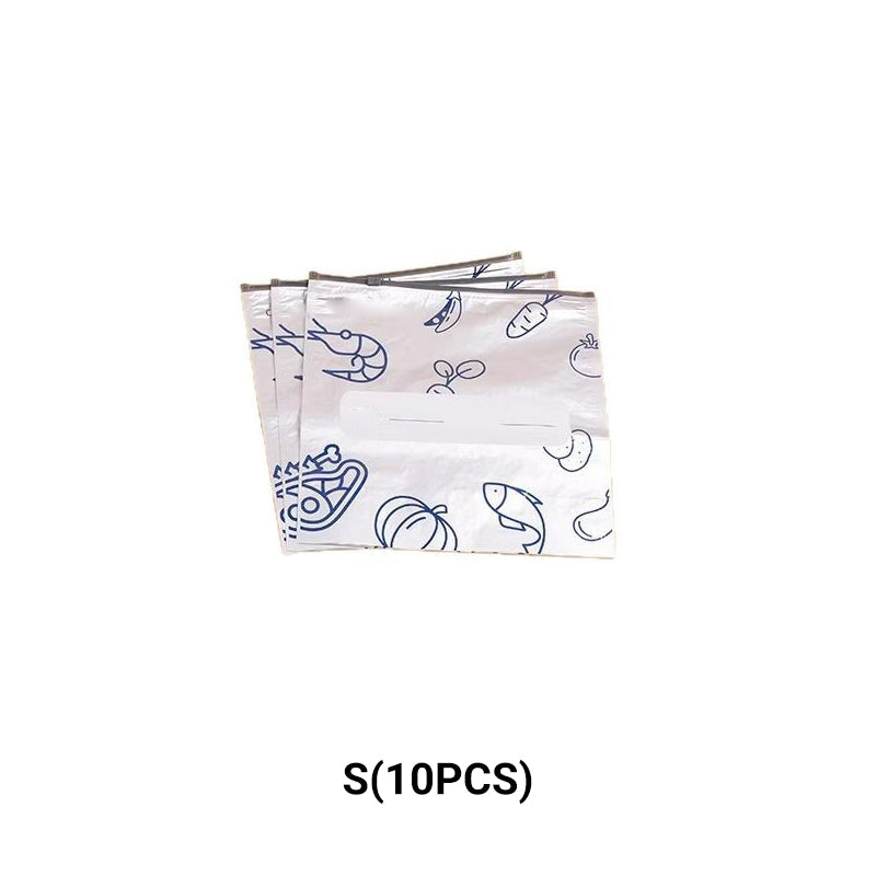 Pack de 30 Sacs de Conservation en Aluminium Reutilisable et Fermable 🥢🌍 - Parfait pour Stocker et Protéger Vos Aliments!