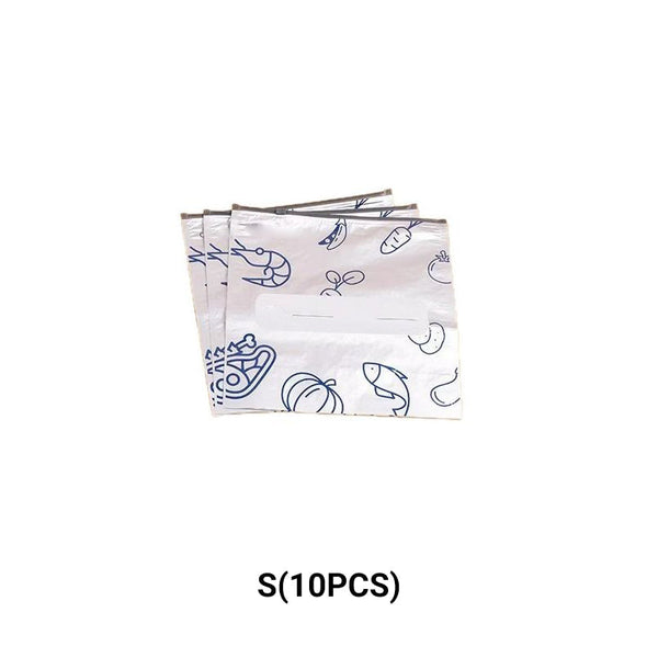 Pack de 30 Sacs de Conservation en Aluminium Reutilisable et Fermable 🥢🌍 - Parfait pour Stocker et Protéger Vos Aliments!