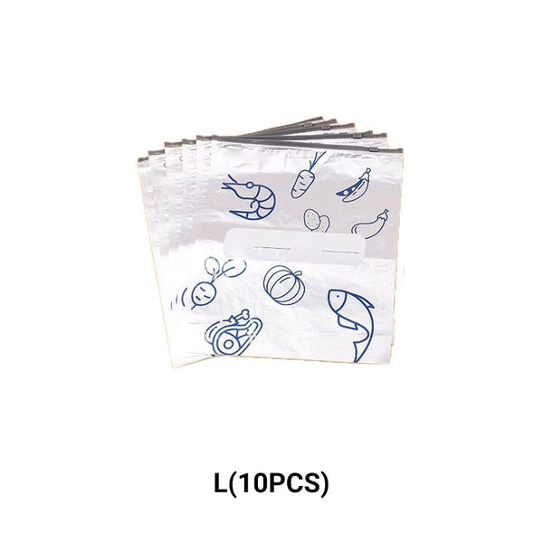 Pack de 30 Sacs de Conservation en Aluminium Reutilisable et Fermable 🥢🌍 - Parfait pour Stocker et Protéger Vos Aliments!