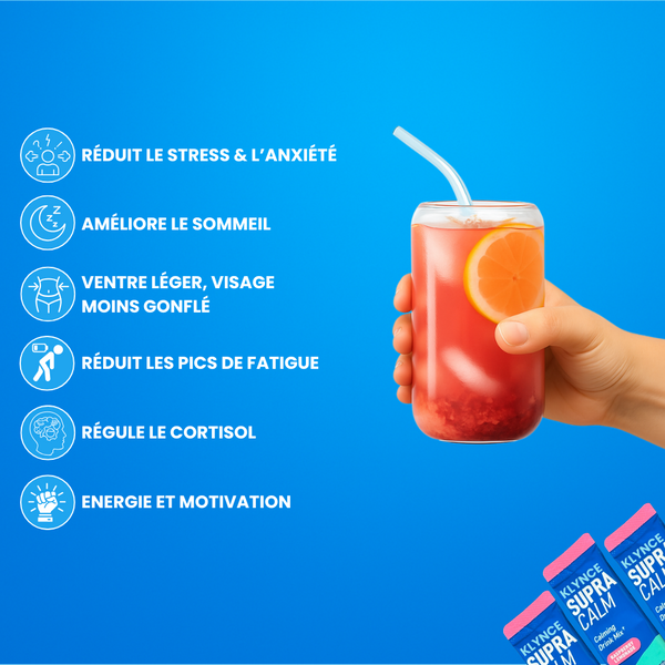 SUPRACALM™ –  Dites a dieux au Fatigue constante, stress quotidien, ventre et visage gonflés, énergie diminuée